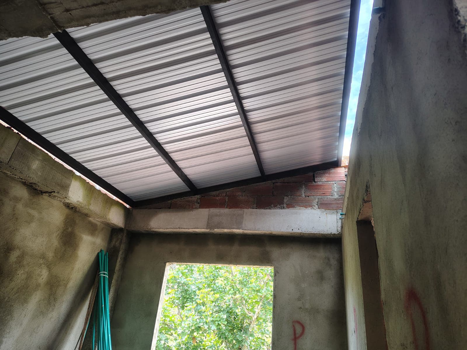 Estructura metálica de cubierta · fabricación ArtMetal Medellín